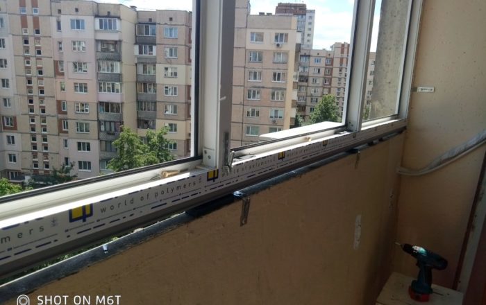 Гонгадзе 20д/Установка лоджий в системе Open Teck (Украина)