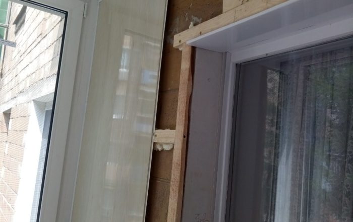Раздвижные окна на балконе. Балкон под ключ с двойным выносом по полу (расширение балконной плиты)