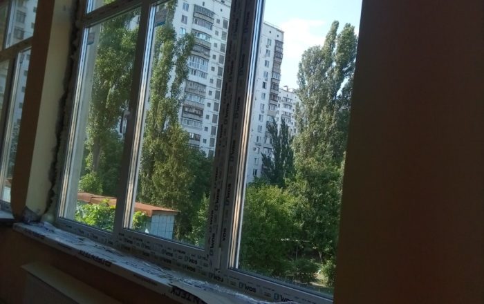 Остекление детского сада/ ул. Жмаченко,10