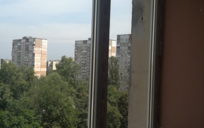 Остекление лоджии в профиле WDS Galaxy/ ул. Гонгадзе 20-В