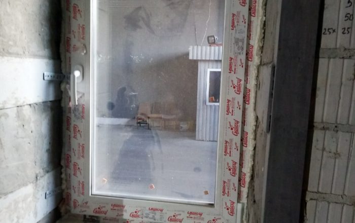 Остекление металлопластиковыми окнами WDS/ ул. Степана Бендеры 23