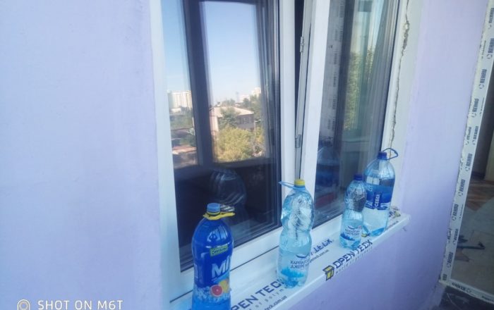 Остекление чешского балкона в профиле Rehau/ ул. Челябинская