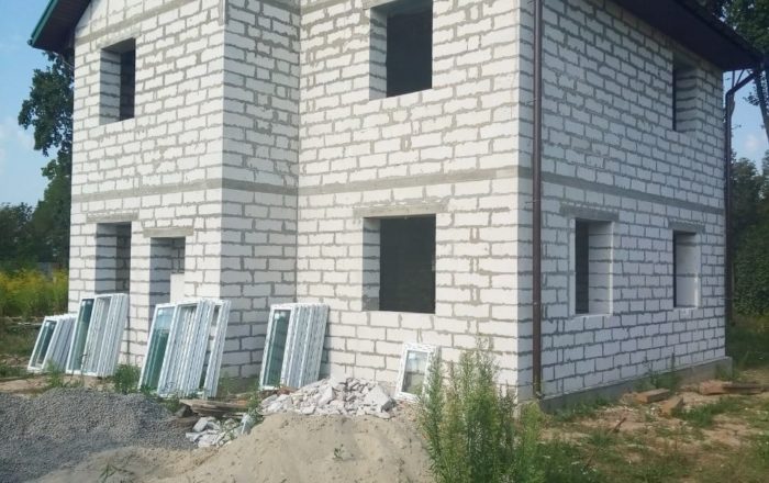 Остекление загородного дома окнами WDS/ с. Хотов