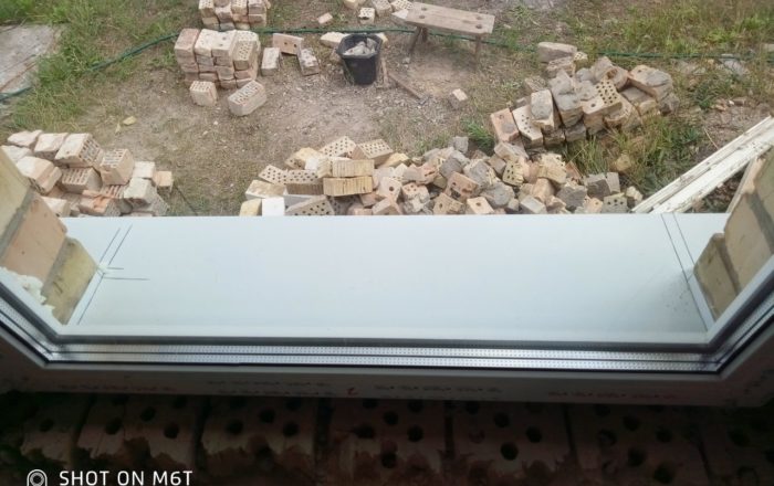 Остекление дачи окнами Rehau/ с. Николаевка