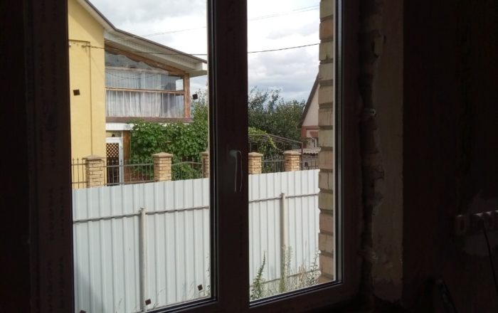 Остекление дачи окнами Rehau/ с. Николаевка