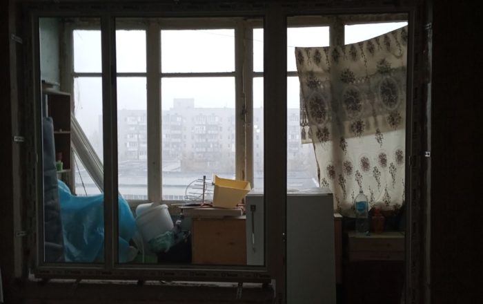 ПВХ балконный блок WDS/ ул. Выборгская, 59А