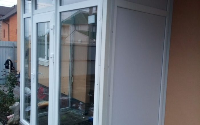 Установка метллопластиковых перегородок/ с. Белогородка