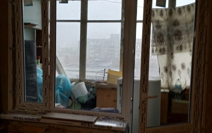 ПВХ балконный блок WDS/ ул. Выборгская, 59А