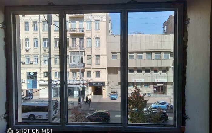 Монтаж металлопластикового окна в профиле Salamander/