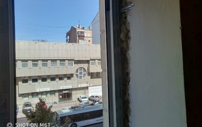 Монтаж металлопластикового окна в профиле Salamander/