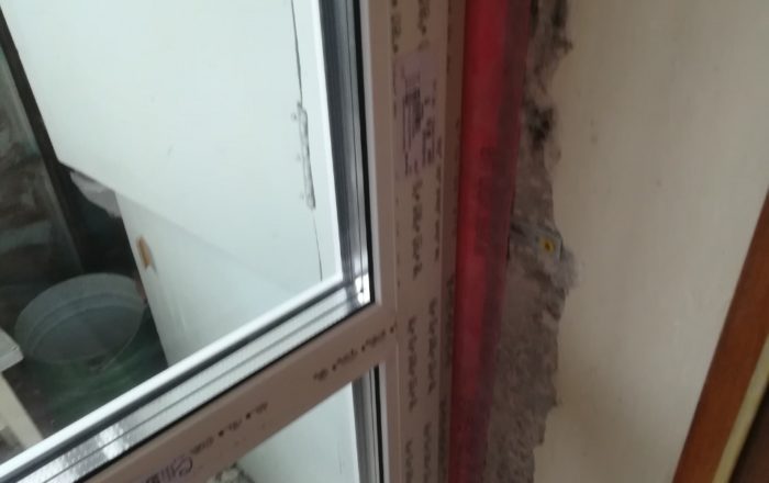 Евромонтаж металлопластикового окна и балконной двери/ ул. Чернобыльская, 3