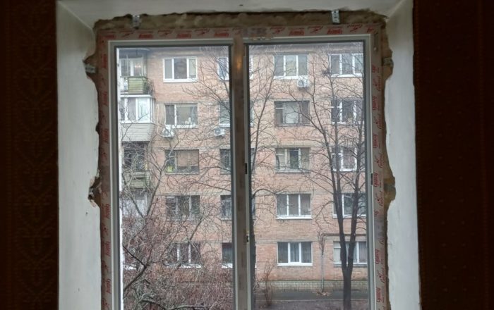 Монтаж недорогих ПВХ окон WDS Galaxy/ ул. Профессора Подвысоцкого, 20