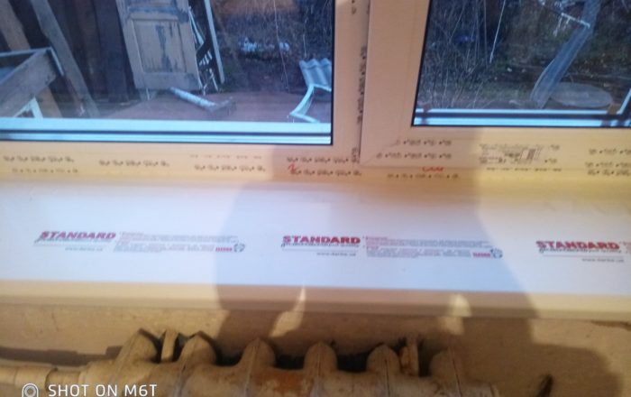 Монтаж металлопластиковых окон Rehau/ ул. Федьковича, 34